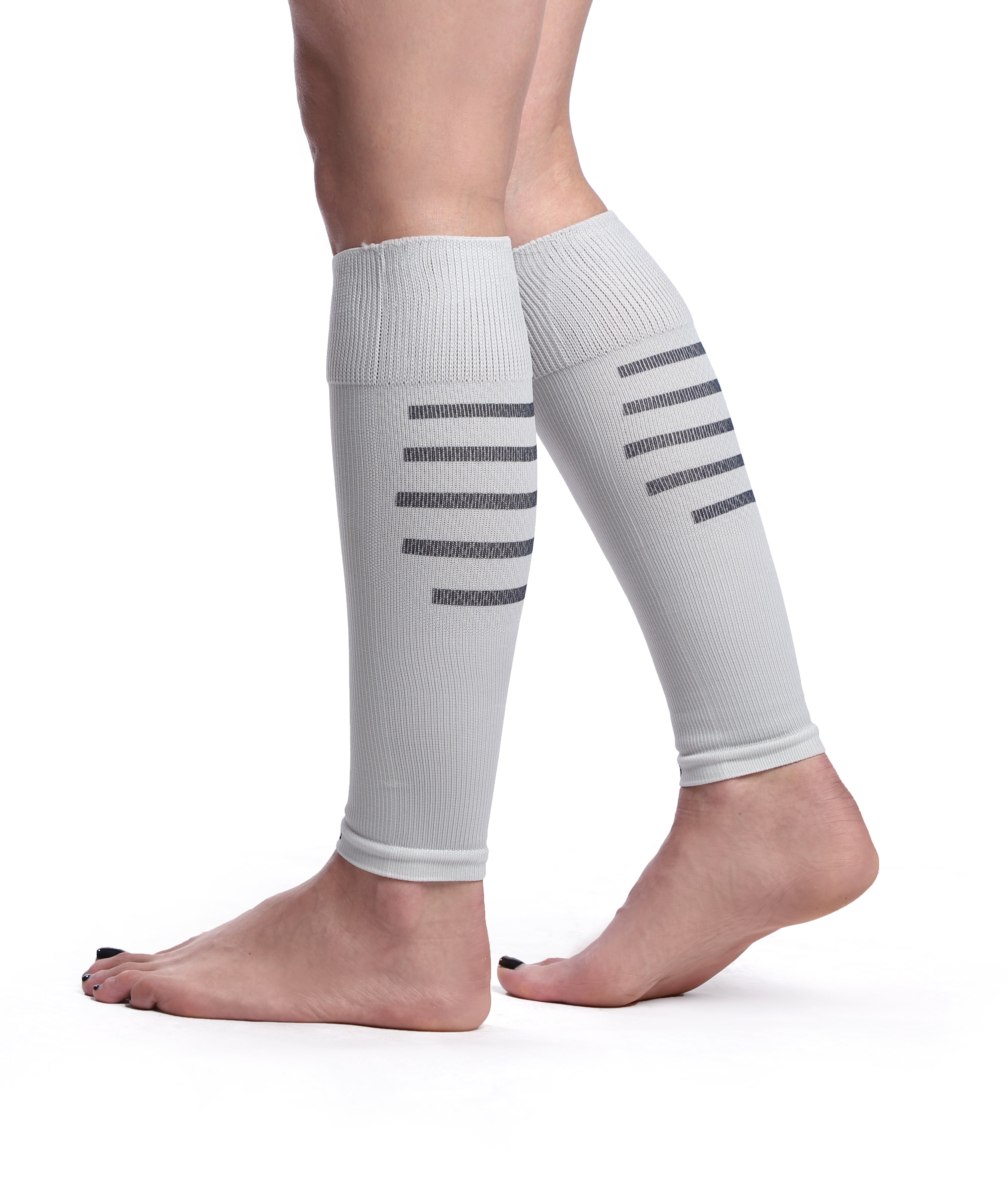 Opaski kompresyjne na łydki ze ściągaczem bezuciskowym pod kolanem